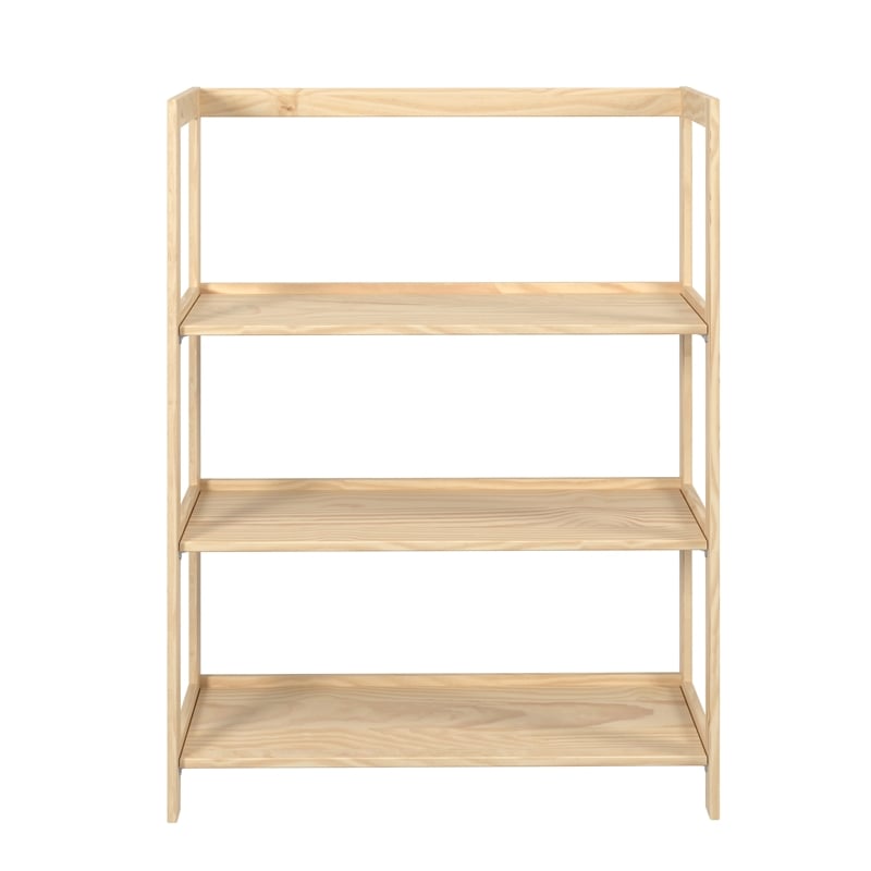 Jela Solid Wood 3 Shelf Unassembled Pantry Shelving - Unfinished