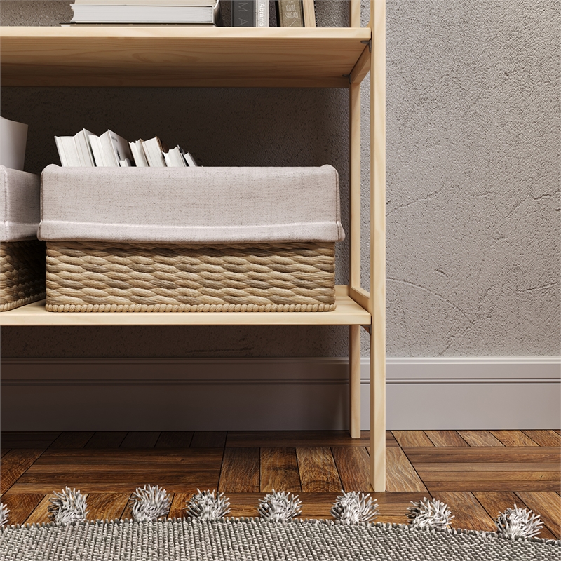 Jela Solid Wood 4 Shelf Unassembled Pantry Shelving - Unfinished