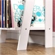 Jela Solid Wood Split 3 Shelf Ladder - White