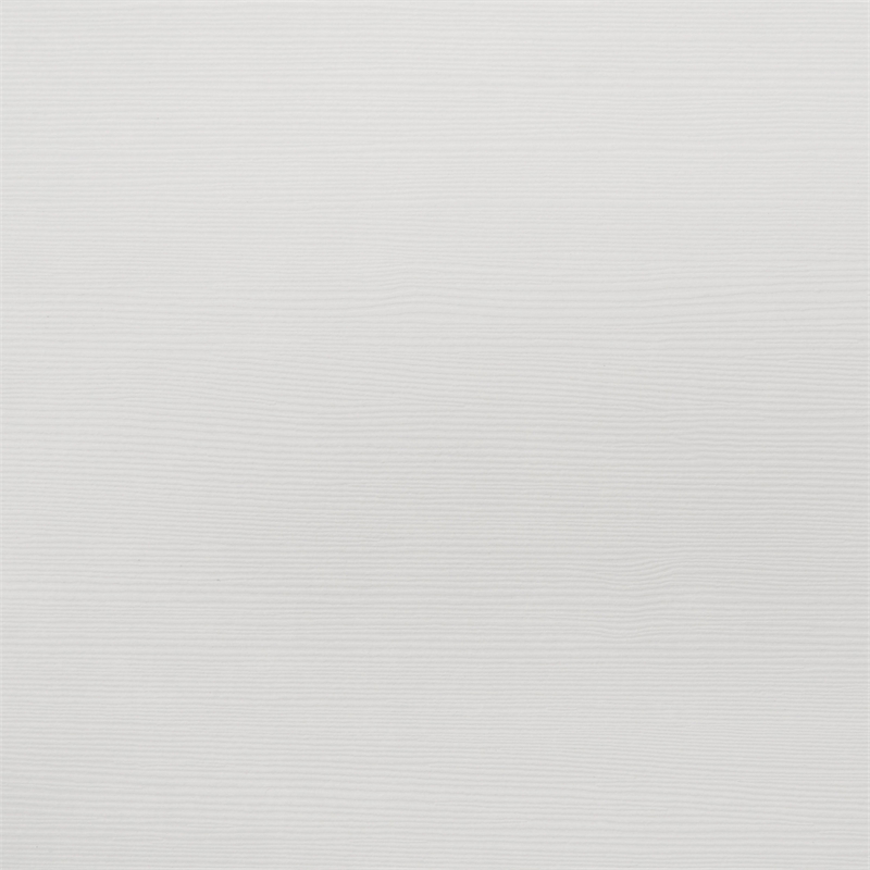 Dex Platform King Size Bed- Panel LED Headboard- White Wood Melamine Finish