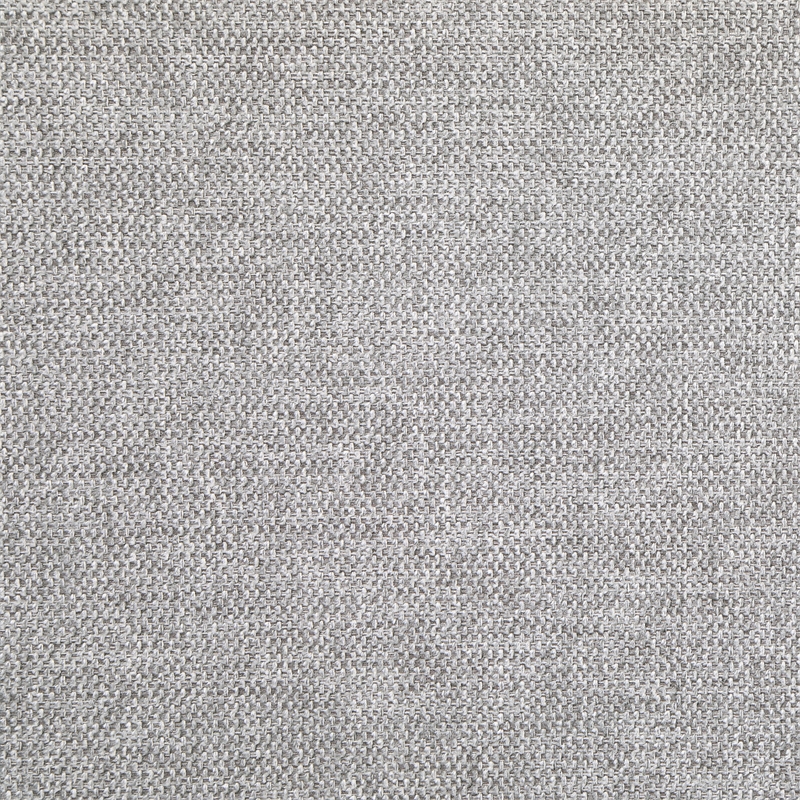 Seh Armless Modular Sofa Chair with Plush Cushions- Soft Light Gray Fabric