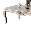 Roche Coffee Table- 53 Inch- Classical Cabriole Legs- Champagne Gold Wood