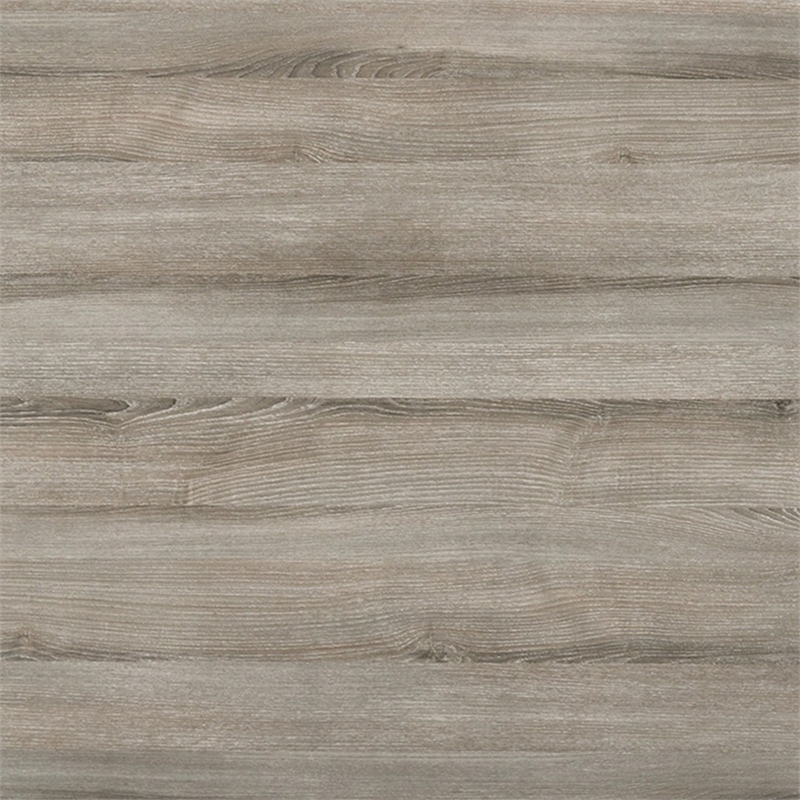 Kene Dining Table- Solid Edge Band- 59 Inch Rectangular Top- Melamine- Gray