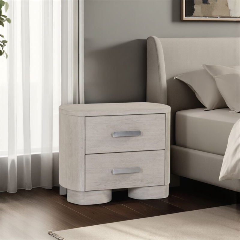 Celly Nightstand with USB Ports and 2 Drawers