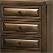 Cair Nightstand with 3 Beveled Drawers