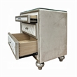 Willa Nightstand- 2 Drawers- Pull Out Tray- 27 Inch Wood
