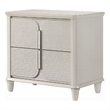 Veda Nightstand- 2 Modern Drawers- 30 Inch