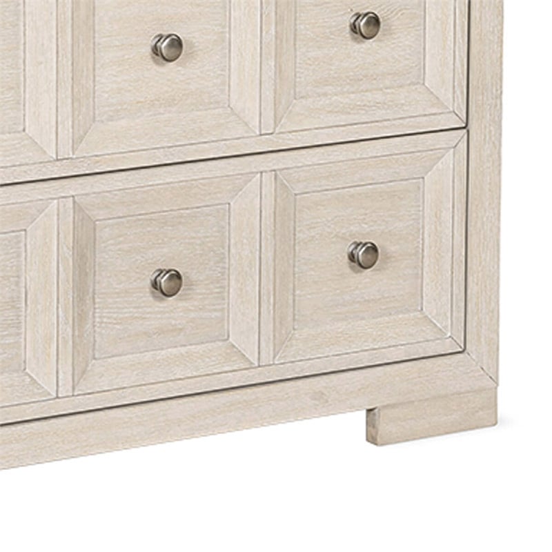 Kizie Oversized Nightstand- USB A-C- 2 Drawers- 38 Inch