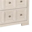 Kizie Oversized Nightstand- USB A-C- 2 Drawers- 38 Inch