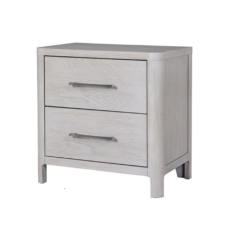 Reham Nightstand- 2 Drawers- USB A-C- 27 Inch