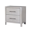 Reham Nightstand- 2 Drawers- USB A-C- 27 Inch