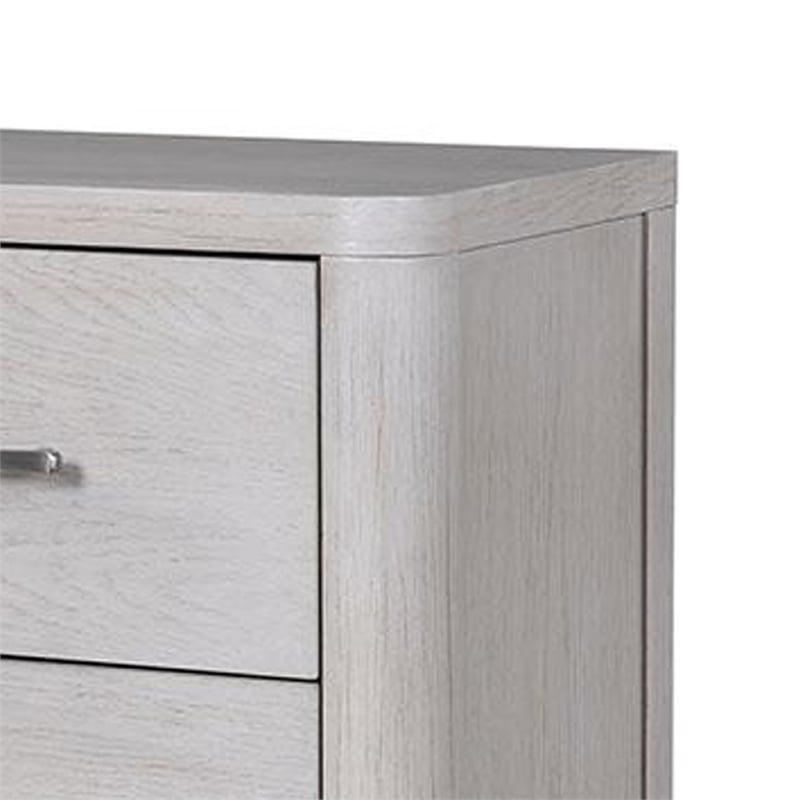 Reham Nightstand- 2 Drawers- USB A-C- 27 Inch