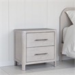Reham Nightstand- 2 Drawers- USB A-C- 27 Inch