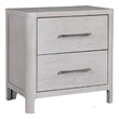 Reham Nightstand- 2 Drawers- USB A-C- 27 Inch