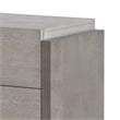 Rizvi Nightstand- 2 Drawers- Dustproof Cases