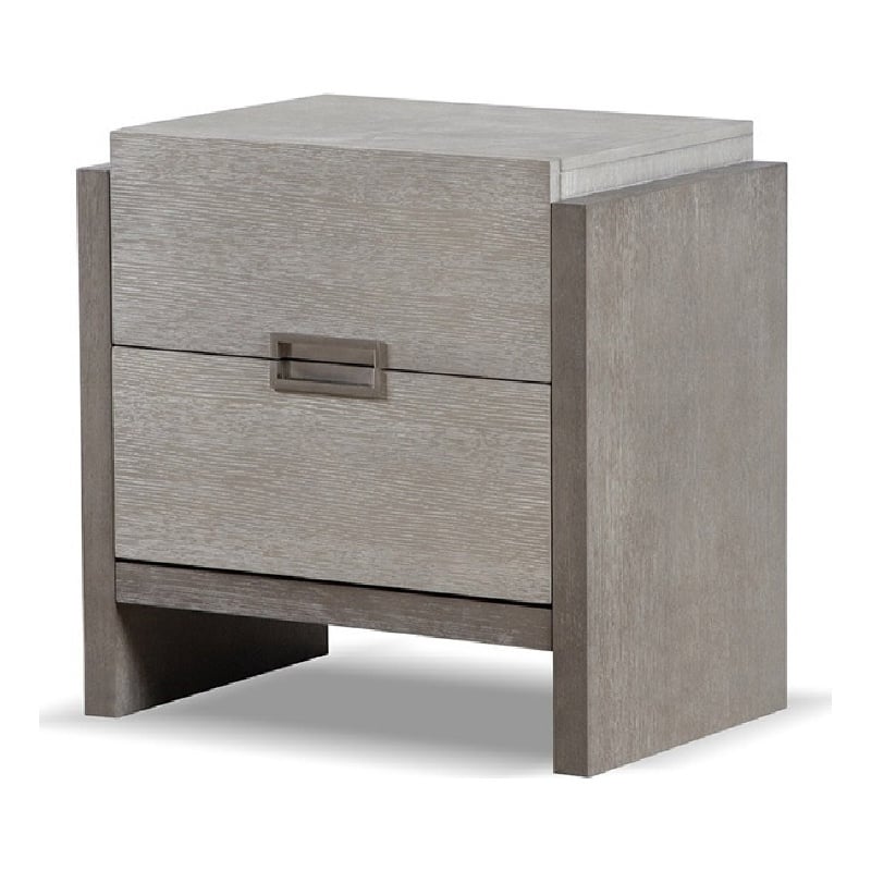 Rizvi Nightstand- 2 Drawers- Dustproof Cases