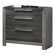 Joho Nightstand- 30 Inch- 5 Storage Drawers with Metal Handles