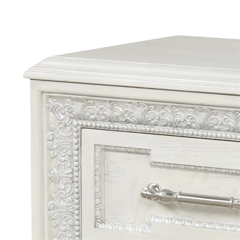 Miamy Nightstand- USB- 2 Drawers- 29 Inch