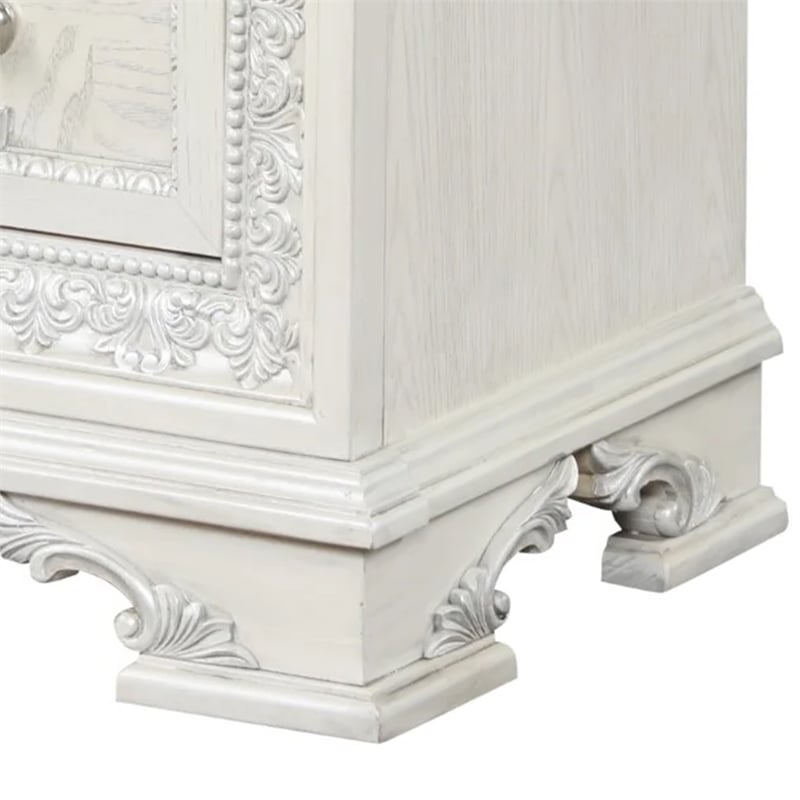 Miamy Nightstand- USB- 2 Drawers- 29 Inch