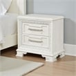 Miamy Nightstand- USB- 2 Drawers- 29 Inch