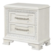 Miamy Nightstand- USB- 2 Drawers- 29 Inch