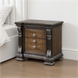Naddy Nightstand- Hidden Drawer USB A-C- 30 Inch