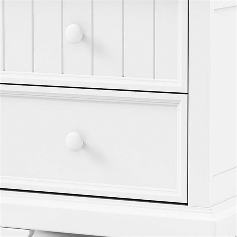 Toli Nightstand 2 Drawers w Round Knobs-- 24 Inch