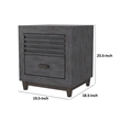 Biom Nightstand- 2 Drawers- 24 Inch