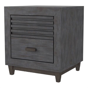 Biom Nightstand- 2 Drawers- 24 Inch