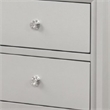 Broy Nightstand- 2 Drawers- Crystal Knobs-25 Inch