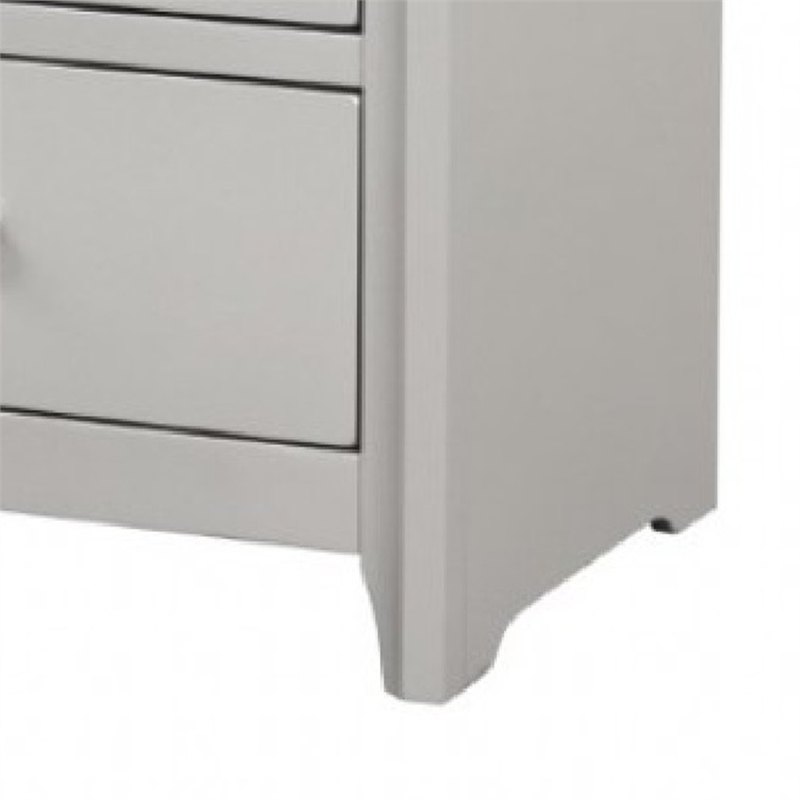 Broy Nightstand- 2 Drawers- Crystal Knobs-25 Inch