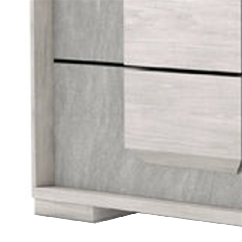 Nomi Nightstand- 2 Drawers and Melamine Top-24 Inch