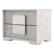 Nomi Nightstand- 2 Drawers and Melamine Top-24 Inch