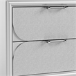 Dima Nightstand- 2 Drawers w Acrylic Handles- 24 Inch