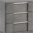 Levice Nightstand with 3 Drawers- Dovetail Built Solid Wood