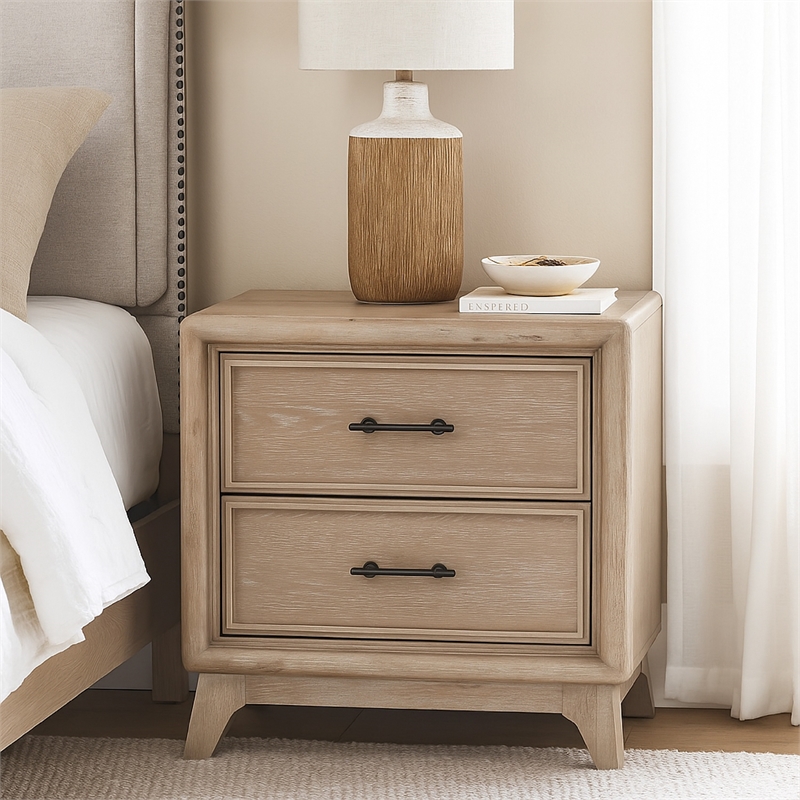 Myna Nightstand- 2 Drawers- 27 Inch