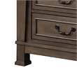 Huder Nightstand- 3 Drawers- 29 Inch