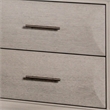 Nitz Nightstand- 2 Drawers- White Solid Wood- Metal Handles- 27 Inch