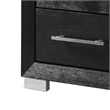 Ashen Nightstand w USB- 2 Drawers-26 Inch