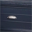 Zeny Nightstand- 1 Cup Handle Drawer with 1 Shelf- Solid Wood