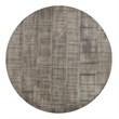 36 Inch Round Coffee Table- Handcrafted Drum Shape