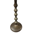 Shae 22 Inch Round Side End Table-Antique Brass Cast Aluminum