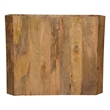 30 Inch Coffee Table- Handcrafted Hollow Cube Shape