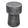 Vintage 23.6 Inch Accent Side Table- Round Top