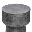 Vintage 23.6 Inch Accent Side Table- Round Top