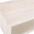 Keli Coffee Table- 58 Inch Minimalist Open Frame