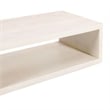 Keli Coffee Table- 58 Inch Minimalist Open Frame
