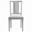 Mori Dining Side Chair Set of 2-Cutout Back-Linen Seat-Natural Gray