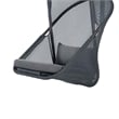 Cery Outdoor Hanging Swing Chair-Cushioned Dark Gray Mesh
