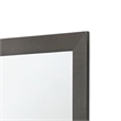 Aliso Dresser Mirror-Modern Metallic Gray Solid Wood Frame-38 Inch